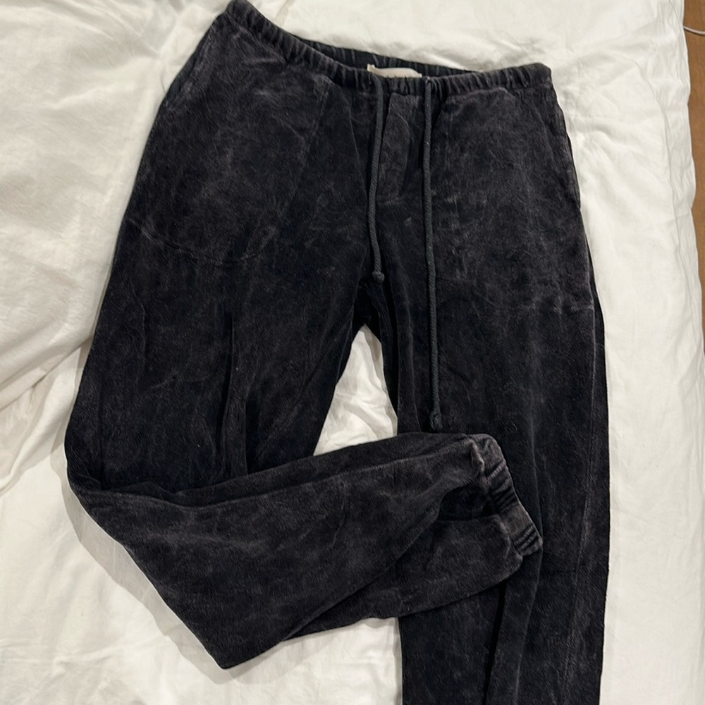 Cloth & Stone Velvet Jogger Sweatpants
